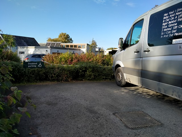 Accessible Parking Castle Espie